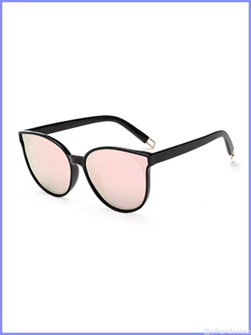 Polarized Oversized Cateye Sunglasses UV400 Retro Full Frame Unisex